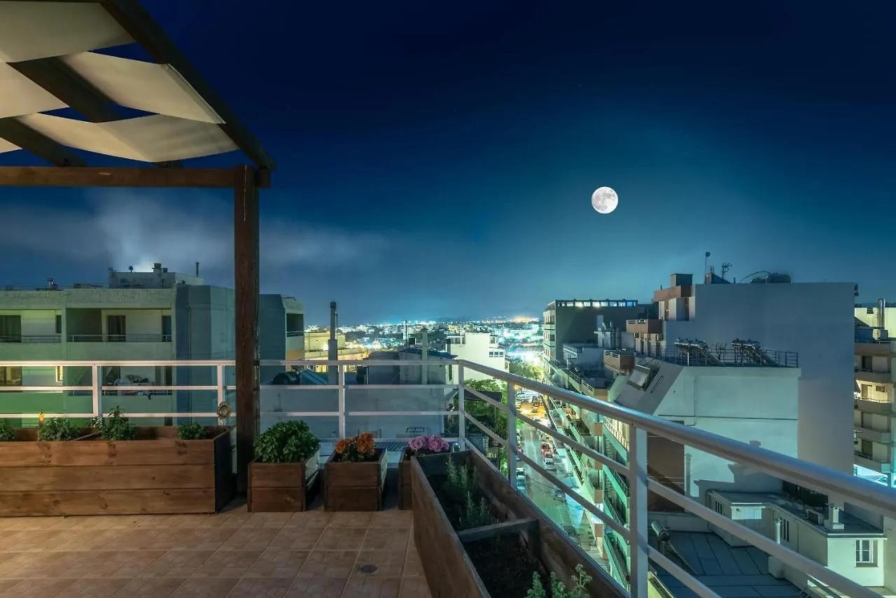 Penthouse Apartment In Downtown With Seaview Heraklion